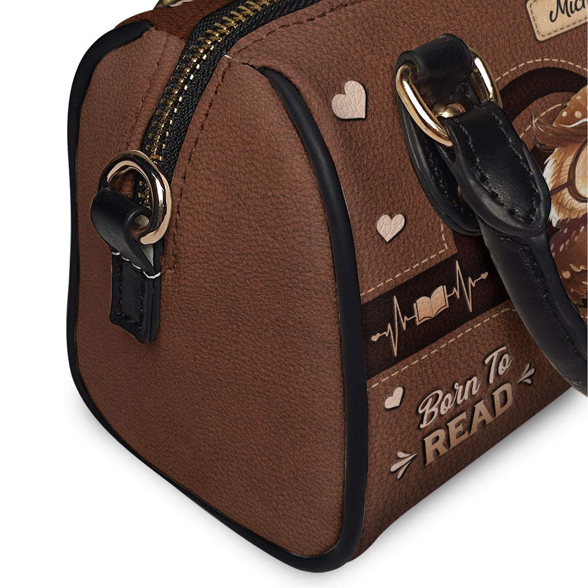 Born To Read Forced To Socialize TTRZ21088933MW Mini Satchel