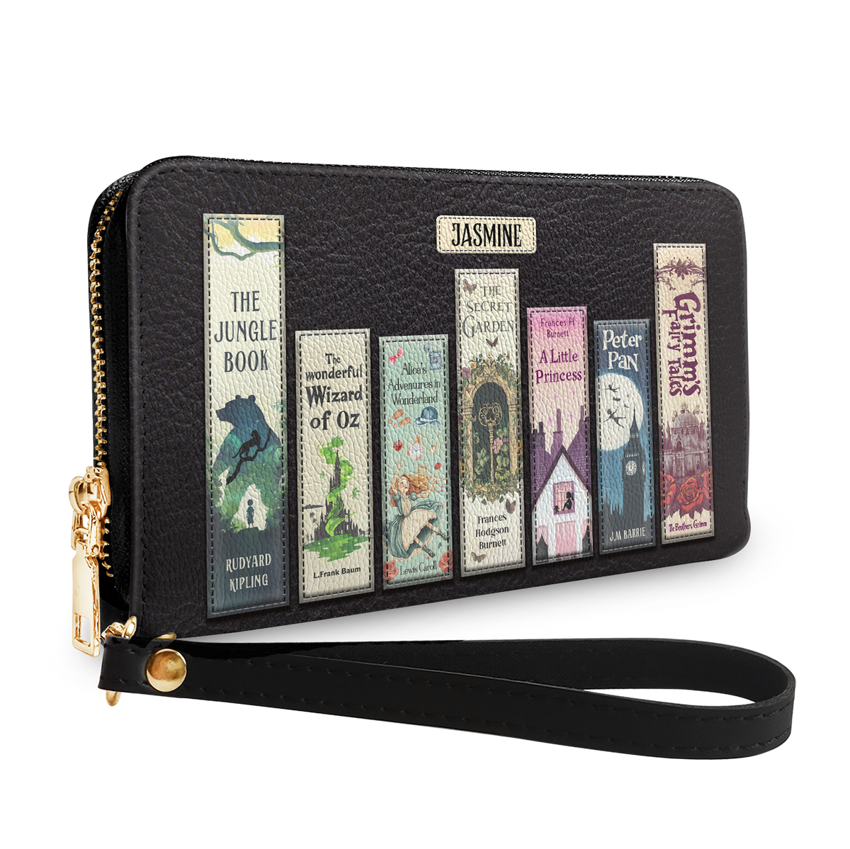 Children Books HHRZ29101244IU Zip Around Leather Wallet