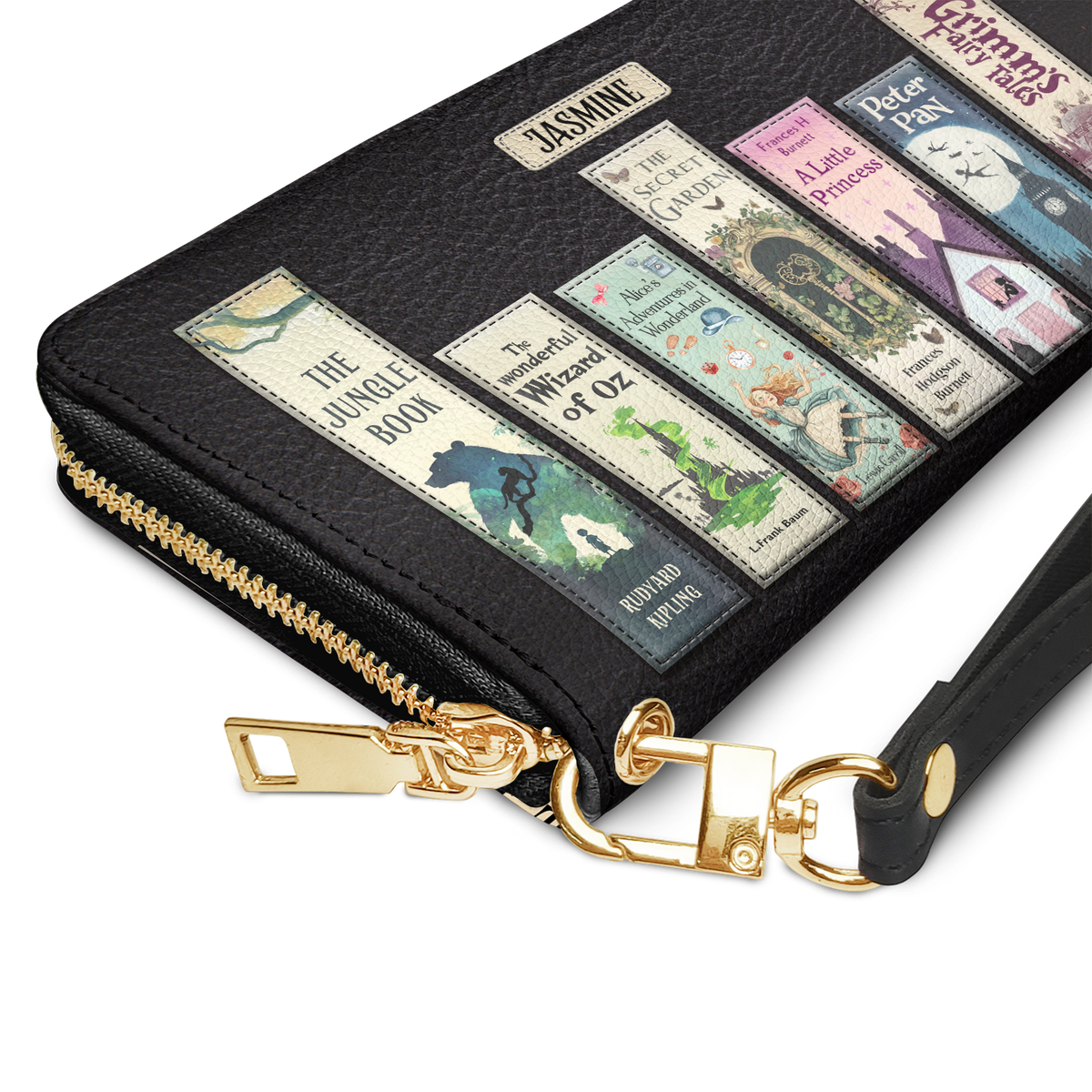 Children Books HHRZ29101244IU Zip Around Leather Wallet