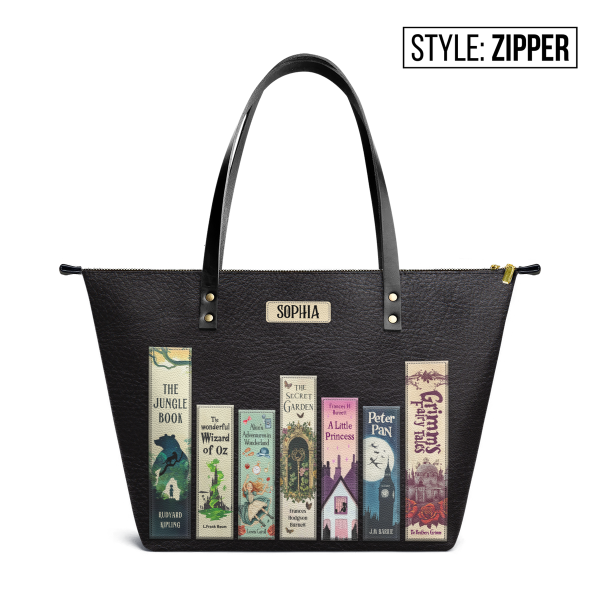 Children Books TTRZ28100796ZA Leather Tote Bag