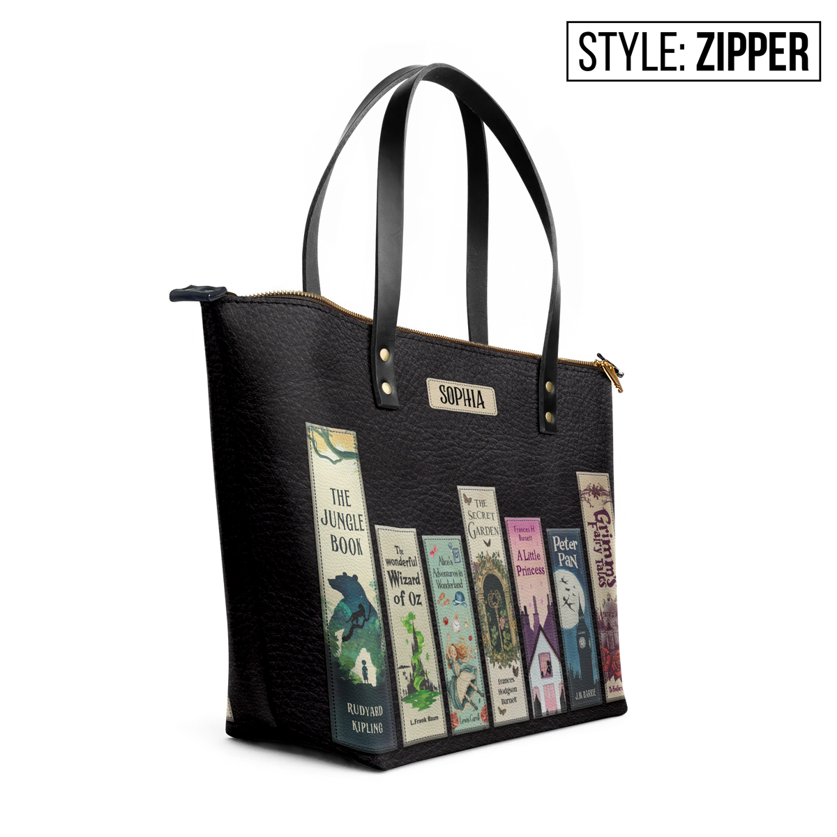 Children Books TTRZ28100796ZA Leather Tote Bag