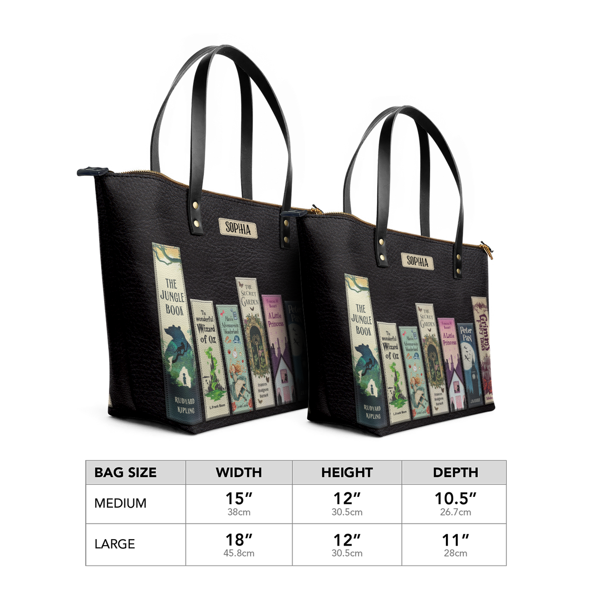 Children Books TTRZ28100796ZA Leather Tote Bag