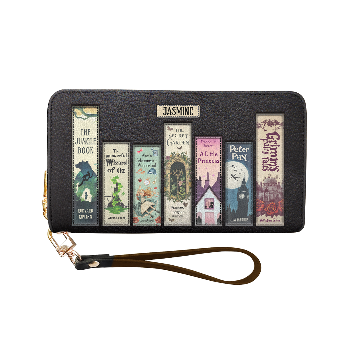 Children Books HHRZ29101244IU Zip Around Leather Wallet