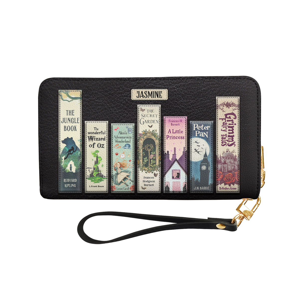 Children Books HHRZ29101244IU Zip Around Leather Wallet