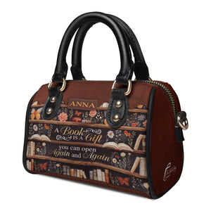 Custom Quote Bookshelf TTRZ21089972RR Mini Satchel