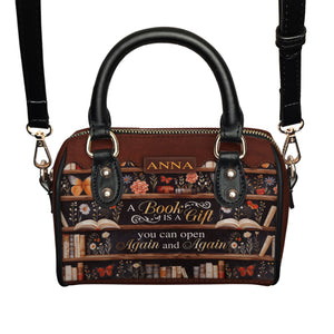 Custom Quote Bookshelf TTRZ21089972RR Mini Satchel