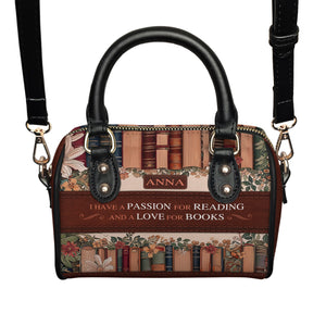 Custom Quote Floral Bookshelf DNRZ22083815SF Mini Satchel