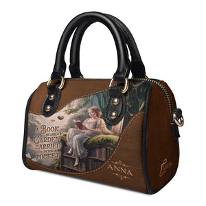 Custom Quote Literary Haven TTRZ21086913CU Mini Satchel