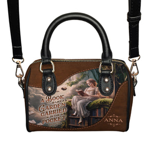 Custom Quote Literary Haven TTRZ21086913CU Mini Satchel