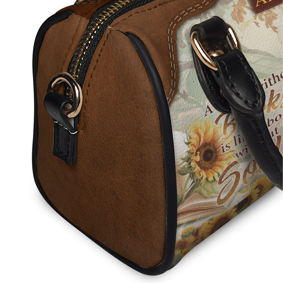 Custom Quote Sunflower DNRZ22085982YX Mini Satchel