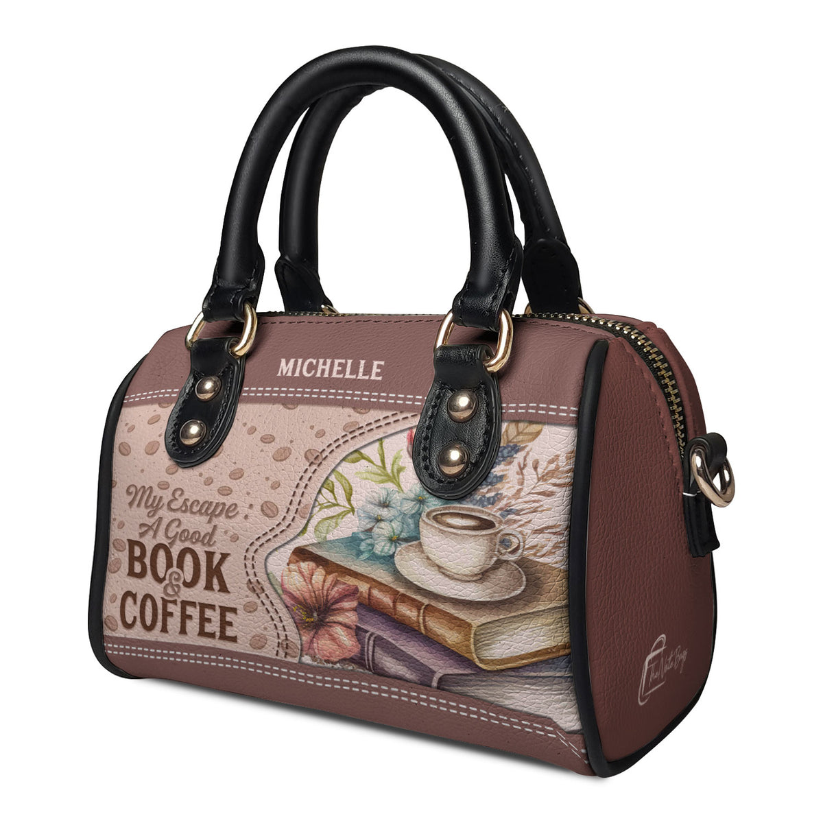 My Escape A Good Book And Coffee NNRZ21084393HK Mini Satchel