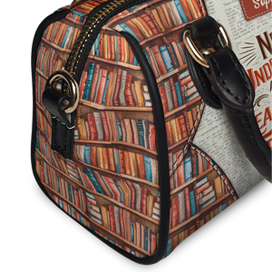 Never Underestimate A Woman Who Loves Reading Was Born In HHRZ30106809QR Mini Satchel