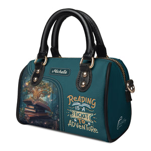 Reading Is A Ticket To Adventure TTRZ21083260VT Mini Satchel