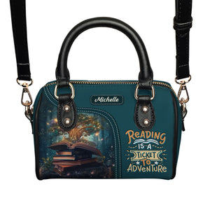 Reading Is A Ticket To Adventure TTRZ21083260VT Mini Satchel