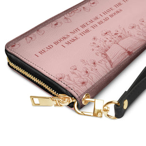 Custom Quote Minimalist HTRZ29071433ZG Zip Around Leather Wallet