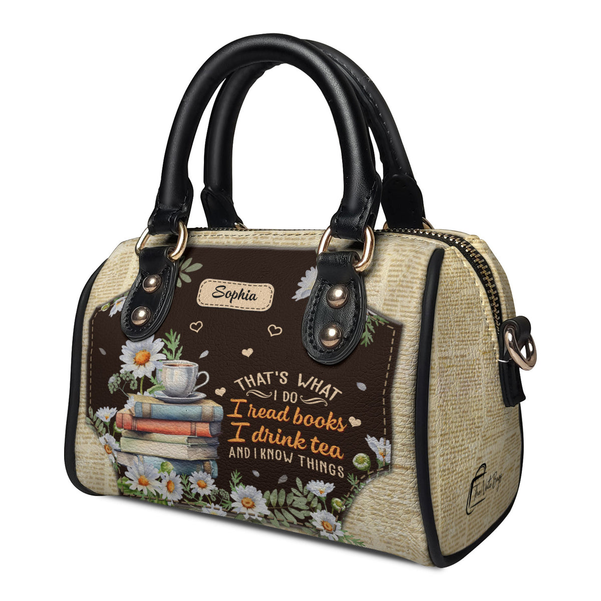 That's What I Do I Read Books I Drink Tea And I Know Things TTRZ21085648JD Mini Satchel