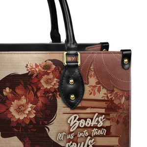 Custom Quote Vintage Woman HTRZ29078610XL Leather Bag