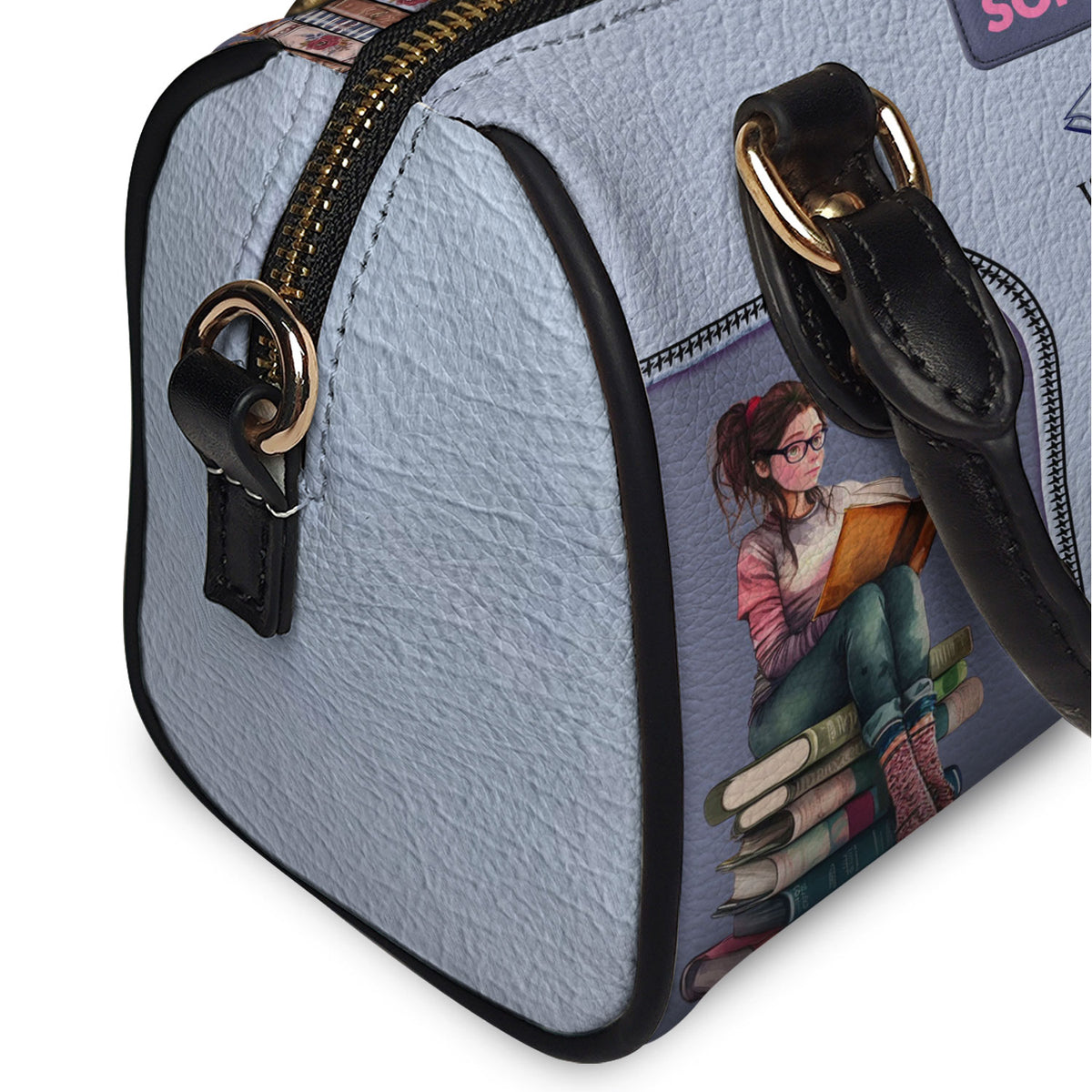 When I Have Had Enough Reality I Just Open A Book NNRZ21086912VP Mini Satchel