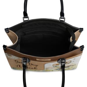Black Interior -  It Is A Good Day To Read A Book HHRZ03089862RE Leather Bag