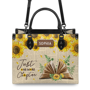 Black Interior -  Just One More Chapter NQRZ1802003A Leather Bag