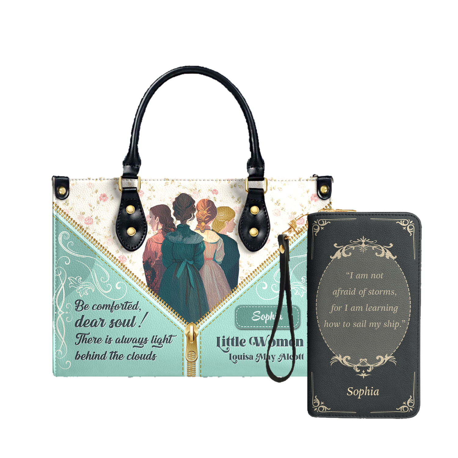 Little Women Be Comforted Dear Soul NNRZ2102004A Leather Bag