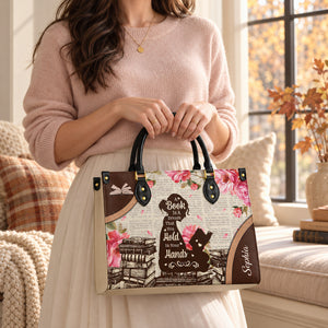 A Book Is A Dream That You Hold In Your Hands NQAY1702002A Leather Bag