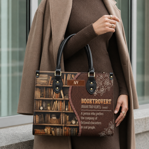 Booktrovert Noun HHRZ17016160GX Leather Bag