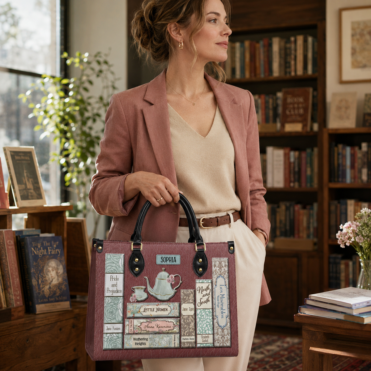 Romance Books HHRZ25100436XF Leather Bag