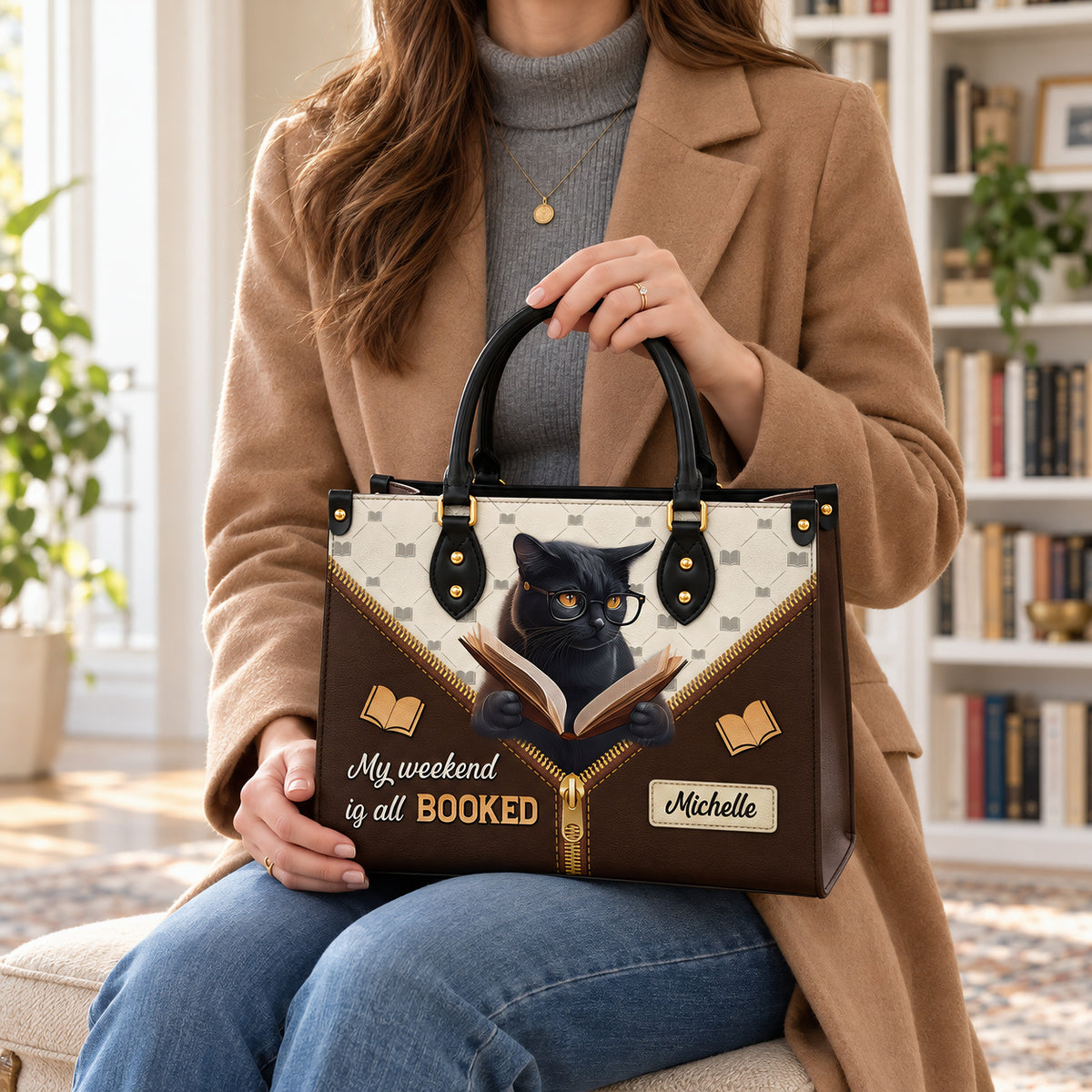 My Weekend Is All Booked DNRZ1702006A Leather Bag