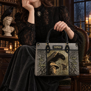 The Raven Edgar Allan Poe TTLZ1802007A Leather Bag