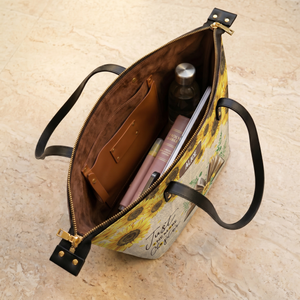 Just One More Chapter TTRZ28101449YL Leather Tote Bag