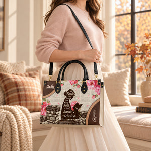 A Book Is A Dream That You Hold In Your Hands NQAY1702002A Leather Bag