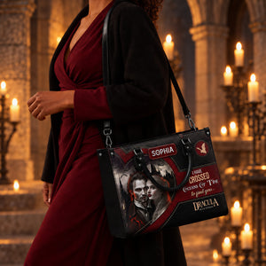 Black Interior -  Dracula Bram Stoker I Have Crossed Oceans Of Time To Find You TTLZ1802006A Leather Bag
