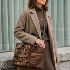 Booktrovert Noun HHRZ17016160GX Leather Bag