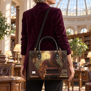 Reading Takes You On The Greatest Adventure HHAY1802003A Leather Bag