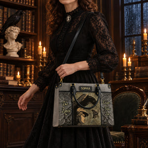 The Raven Edgar Allan Poe TTLZ1802007A Leather Bag