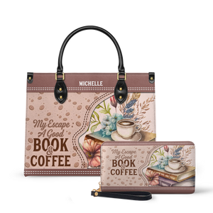 My Escape A Good Book And Coffee HHAY1802001A Leather Bag