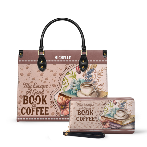 My Escape A Good Book And Coffee HHAY1802001A Leather Bag