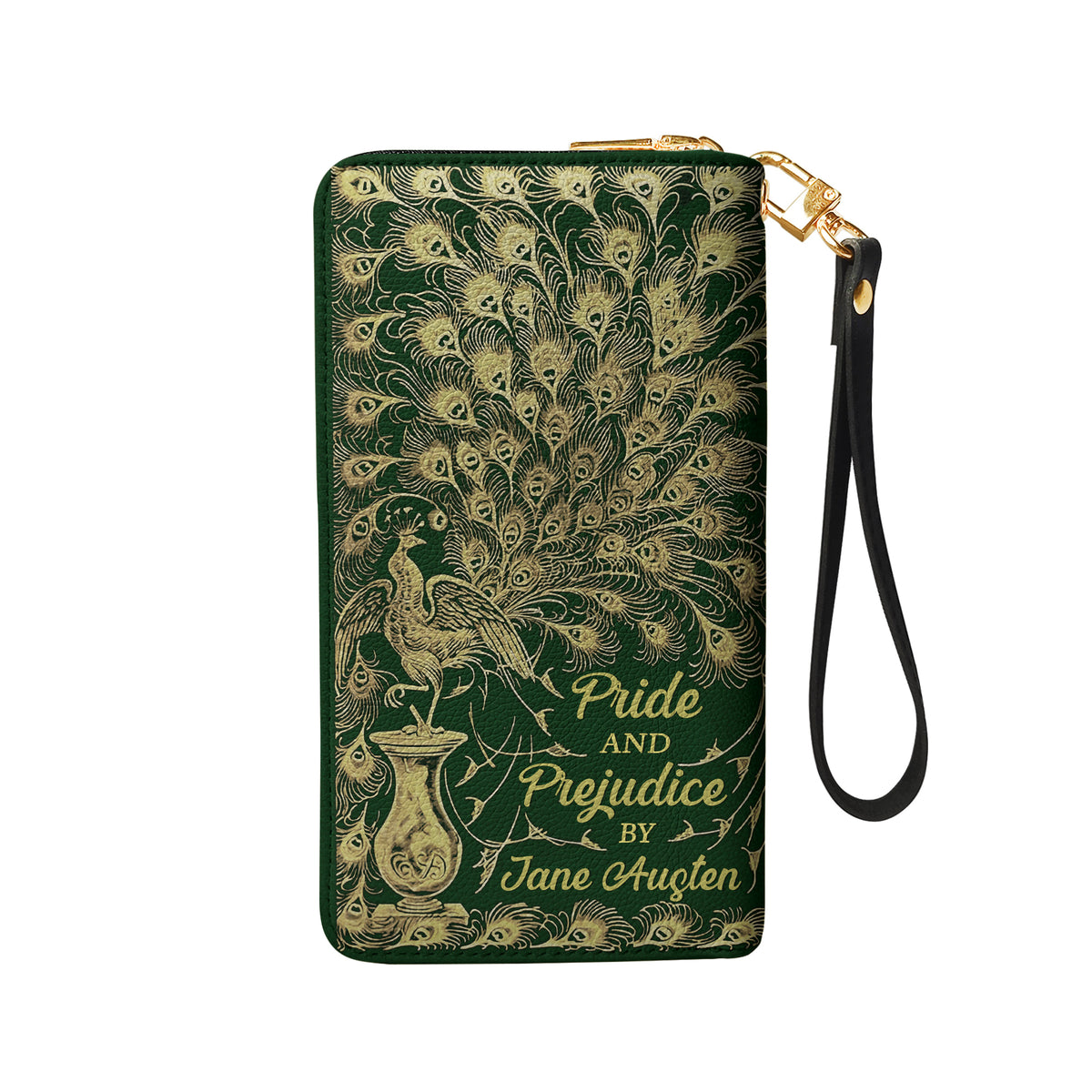 Pride And Prejudice By Jane Austen DNRZ100723811 Zip Around Leather Wallet