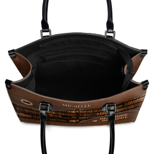 Black Interior -  Read Book Be Happy DNRZ1702002A Leather Bag