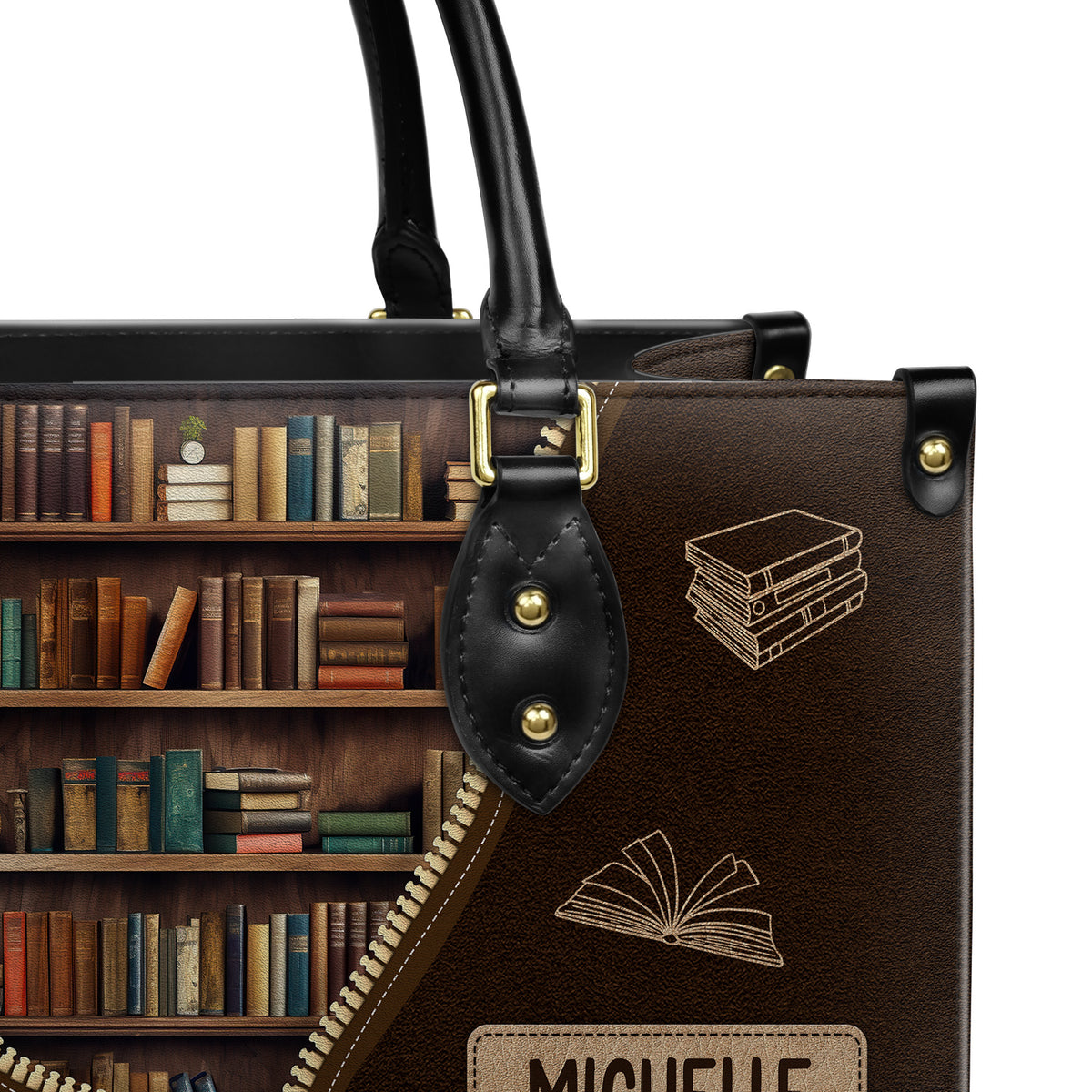 Readers Are Leaders HHRZ17015137IQ Leather Bag