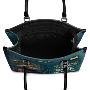 Black Interior -  Reading Is A Ticket To Adventure HHRZ03089833KD Leather Bag