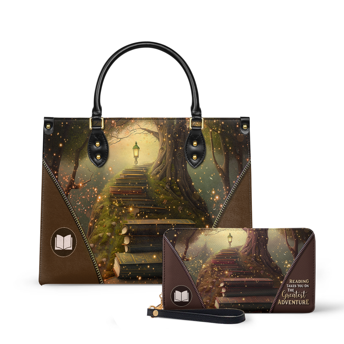 Reading Takes You On The Greatest Adventure HHAY1802003A Leather Bag