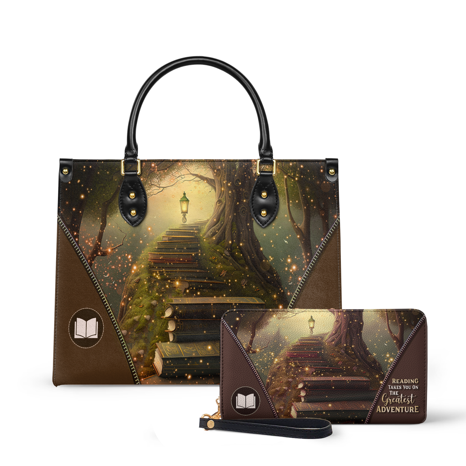 Reading Takes You On The Greatest Adventure HHAY1802003A Leather Bag