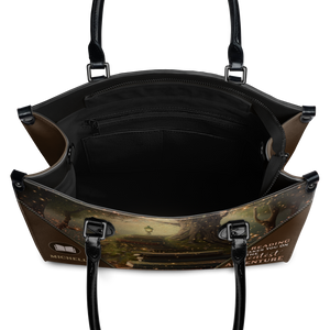 Black Interior -  Reading Takes You On The Greatest Adventure HHAY1802003A Leather Bag