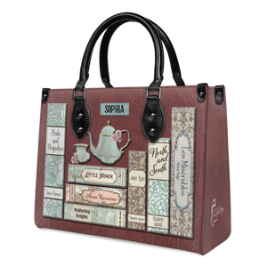 Black Interior -  Romance Books HHRZ25100436XF Leather Bag