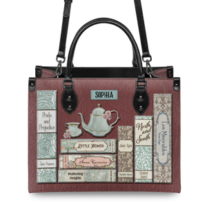 Black Interior -  Romance Books HHRZ25100436XF Leather Bag