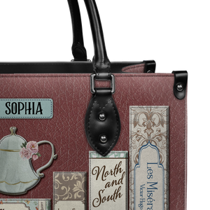 Black Interior -  Romance Books HHRZ25100436XF Leather Bag