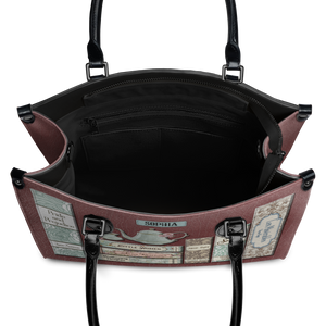 Black Interior -  Romance Books HHRZ25100436XF Leather Bag