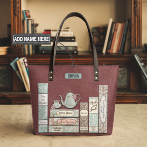 Romance Books TTRZ28105120MK Leather Tote Bag